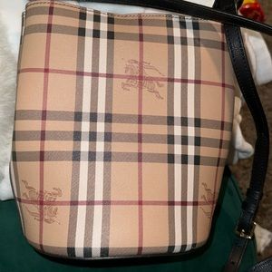 Authentic Burberry bucket bag